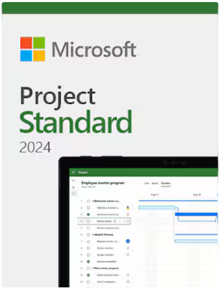 Microsoft Project 2024 | Standard (PC) - Microsoft Key