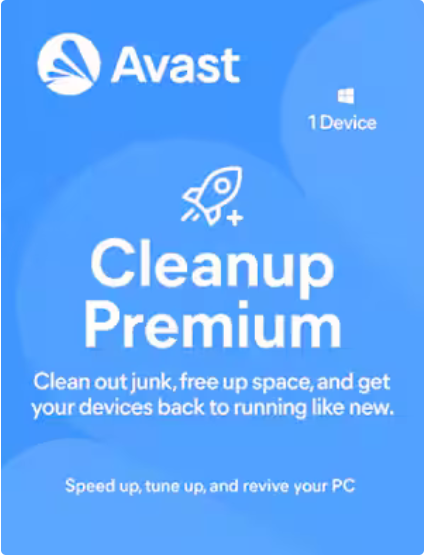 Avast Cleanup Premium (1 PC, 1 Year)